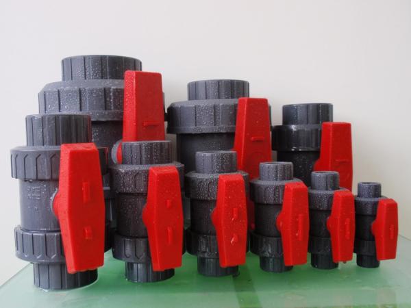 Seat tightness U PVC Connector 240PSI Cast Iron Ball Valve