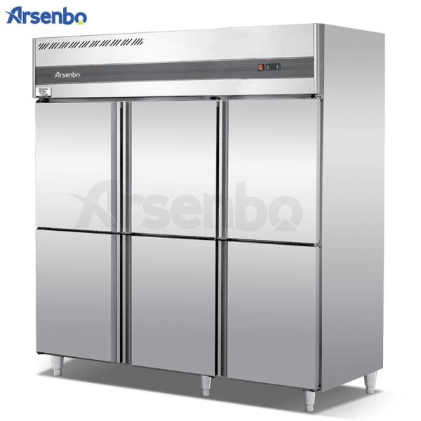 CE SUS201 Kitchen Fridge Freezer Multipurpose Freestanding With 6 Doors
