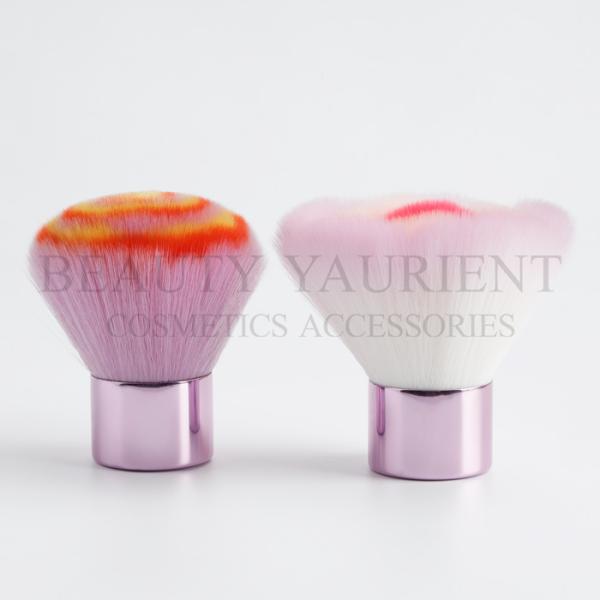 Long Lasting Durable Face Kabuki Makeup Brush Flower Swirl Shape 45g