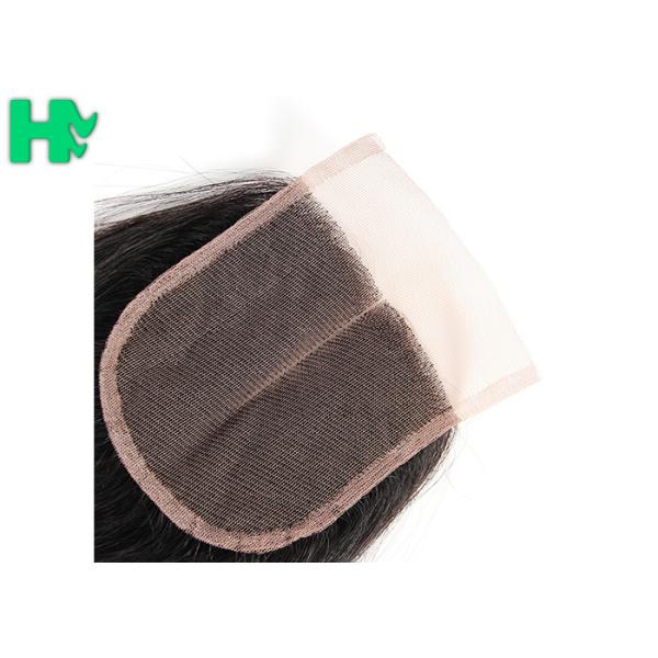 100% Density Brazillian Human Hair Lace Clsure Deep Wave SGS