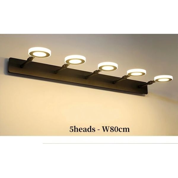 360 Degree Rotating Makeup Lights  LED Vanity Light Bathroom Mirror Cabinet Light (WH-MR-76)
