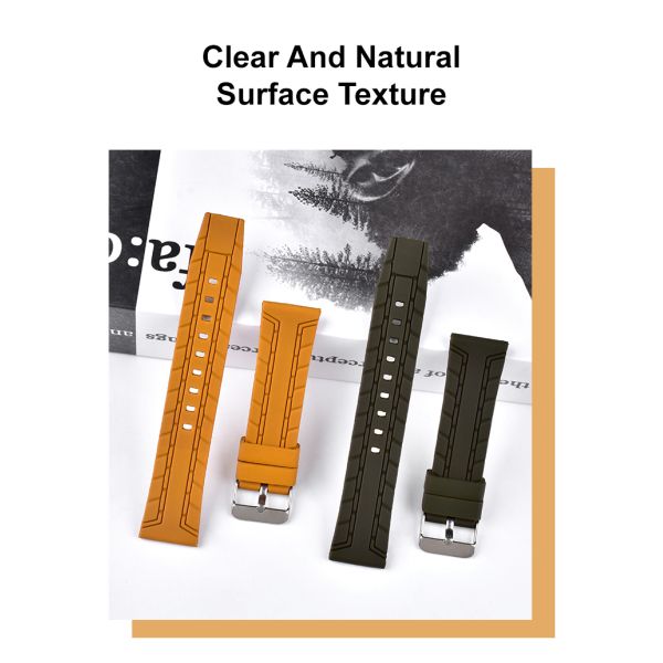 Tyre tread rubber strap · Customisable logo