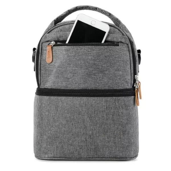 Bolso de pañales ligeros personalizado Bolso de mamá compacto