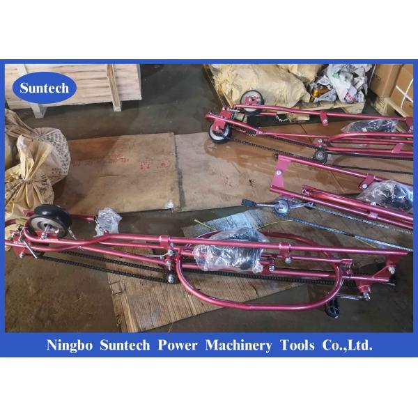 4 Bundle Overhead Power Line Aluminium Alloy Aerial Trolley