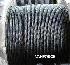 6x36 FC IWRC Construction Wire Rope Stainless Steel 316 , Marine Wire Rope