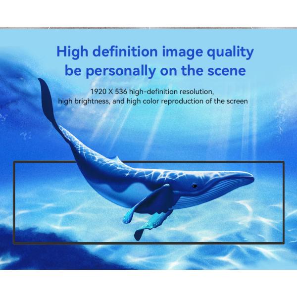 4K Android Stretched LCD Display Ultra Wide Store Advertising Retail Shore 38.5''