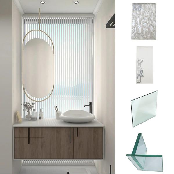 Main Product Changhong Reeded Corrugated Patterned Glass Window Film with CE Certificate