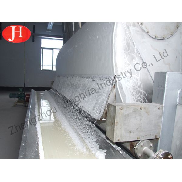 Stainless Steel Screen Sweet Potato Starch Vacuum Filter Machine Continuous Processing Type Separating Function Equipment