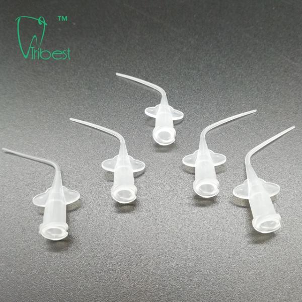 0.35mm Disposable Dental Needles Capillary Tip Pre Bent