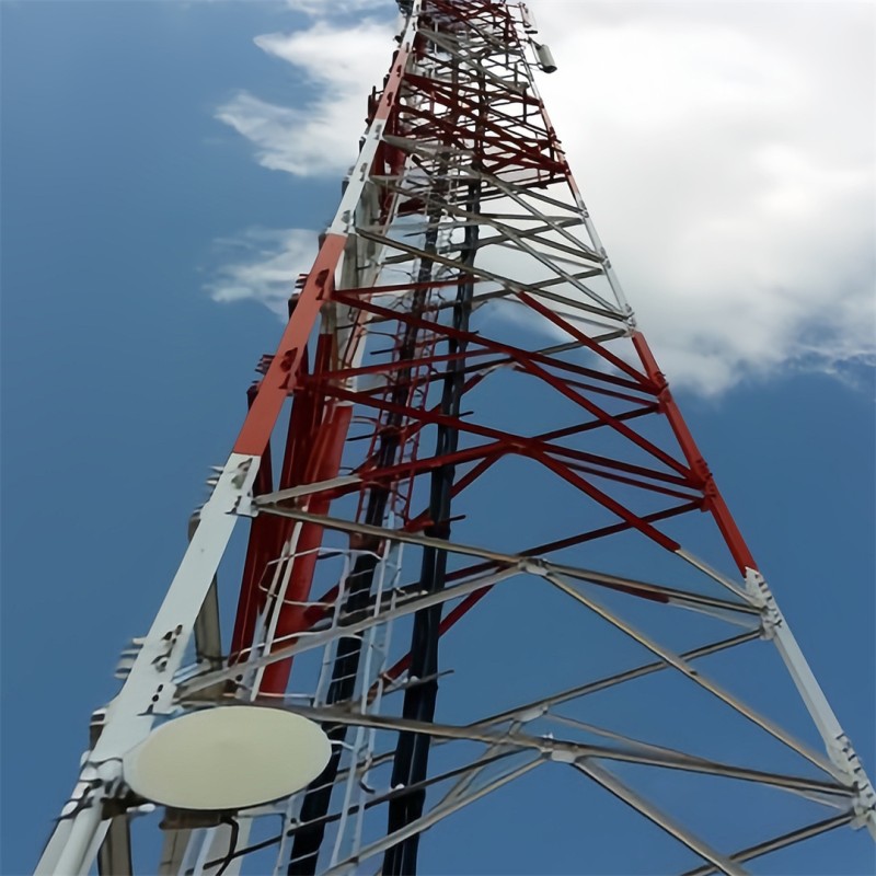 13 19 25 31M 3 Leg Angular Lightweight Galvanized Steel Self Supporting Outdoor 5G 4G Wifi Small Area Coverage Tower