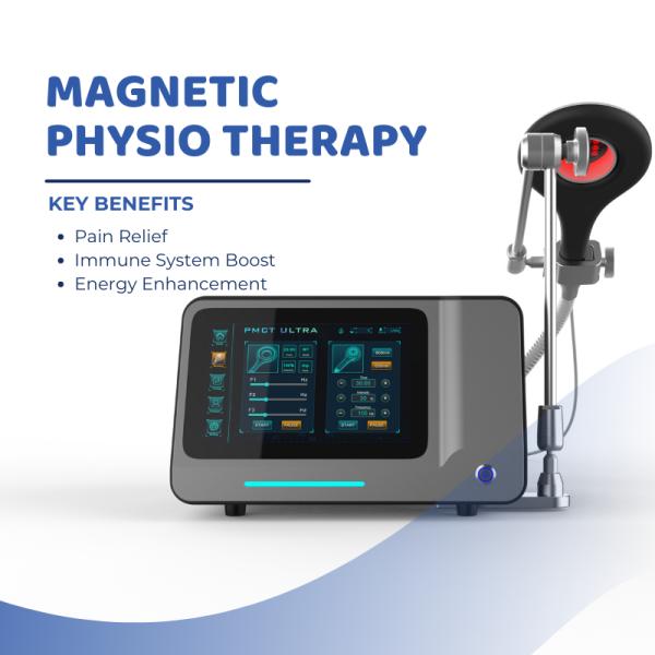 Powerful Magnetic Wave Therapy System for Muscle Spasm Reduction, Wound Healing Assistance and Nerve Support