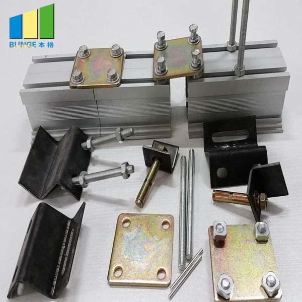 85mm Thickness Sliding Partition Walls For Banquet Hall Soundproof Customized Movable Room Divider
