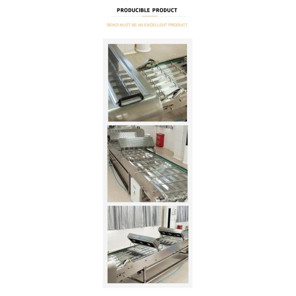 Fully Automatic Marshalling Cooling Conveyor Stainless Steel Material