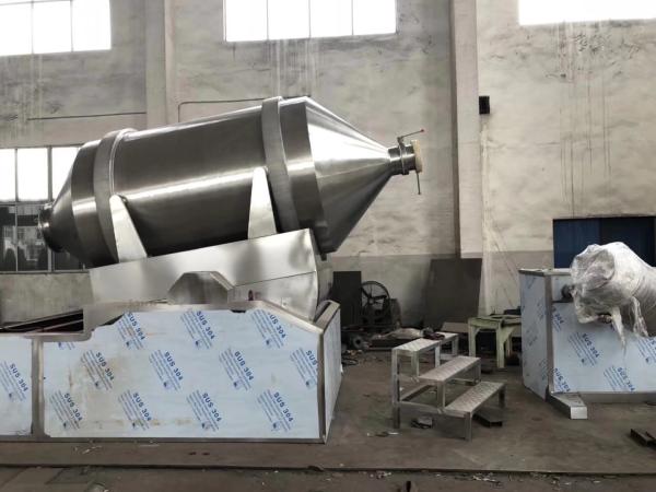 Rotary Drum Industrial Powder Mixer , 100L 1.1KW Pharmaceutical Powder Blender