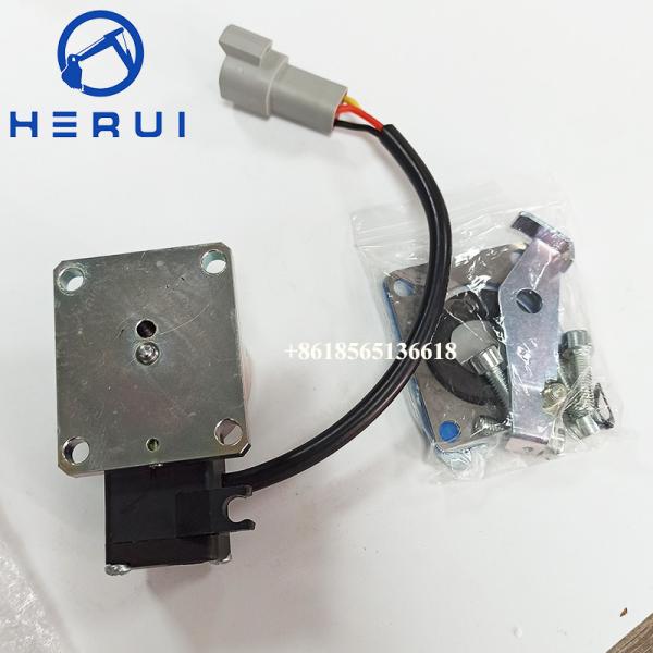 03938010 01660911 Válvula de solenoide para 3L31C H15SXL H12SXL H12SX H12SDXH 18SXL H16TPX Solenoide de parada de diésel 12V/24V