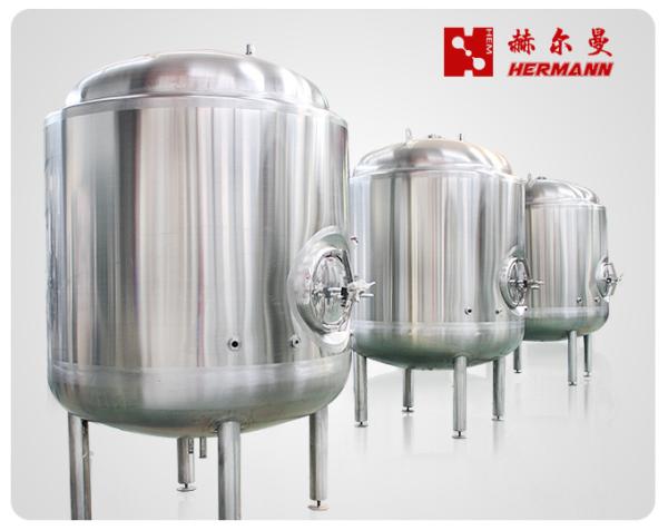 3000L Stand type Vertical Bright Beer Tank Using Polyurethane Insulation Material