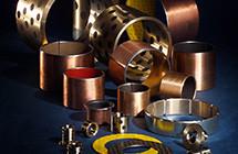 Metric Cylindrical Metal Polymer Red   Sleeve Bush Alternative Composite Bearings
