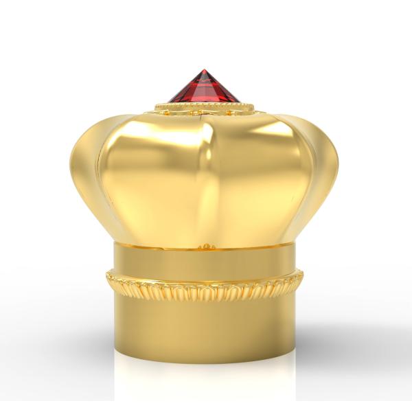 Flower-Shaped Zinc Alloy Perfume Bottle Caps For Eco-friendly Packaging