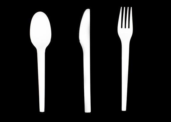 Eco Friendly Biodegradable Cornstarch Utensil Knife Fork Spoon