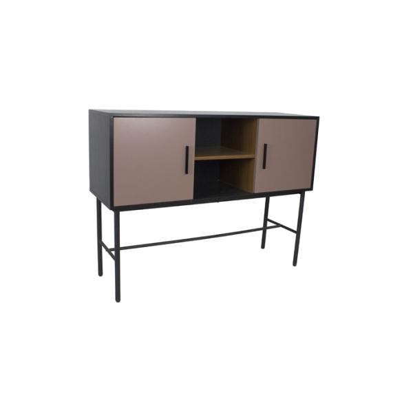 120cm Width 2 Open Shelves 2 Storage BSCI Classic Tv Stand