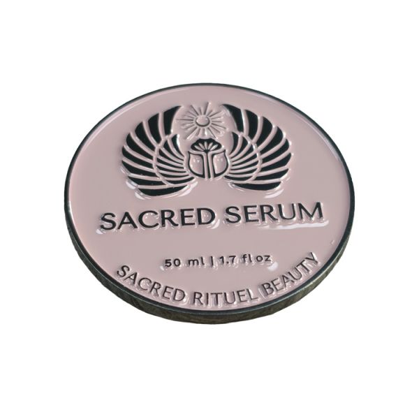 Embossed Circle Name Plate Robust 3D Name Plates Wear Resistant