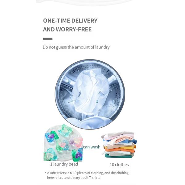 OEM Private Label 3 In 1 Washing Capsules Laundry Detergent Pods