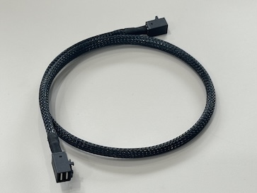 4Pin Fan Connector Sleeved Extension Cable – 2.54 mm Pitch Electrical Wire Harness for PC Case / Server Cooling