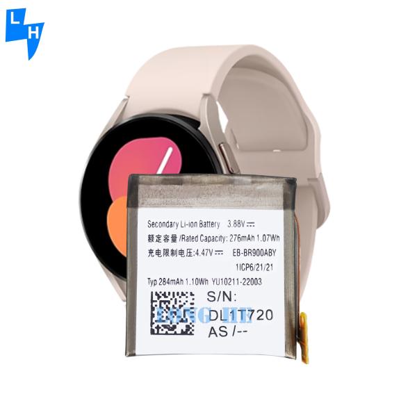 Compatível com Samsung Bateria de 284mAh EB-BR900ABY Para Relógio 5 40mm SM-R900 R905 Smart Watch Cinza