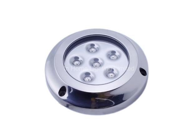 Anti - luz subaquática IP68 do diodo emissor de luz dos SS RGBW da oxidação 316 para o barco do iate