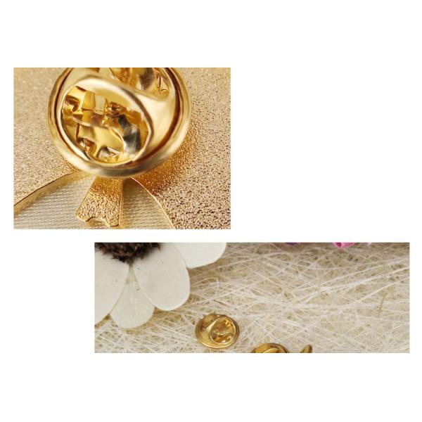 Ukraine Friendship Flag Badge Two Countries Friendly Custom Metal Badge