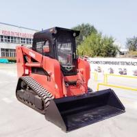 1000 kg de chargeur à pistes TS65 0,5cbm vente de seau en Amérique du Sud