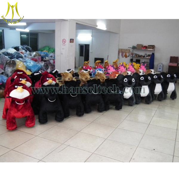 Hansel High Quality Stuffed Animal Toys Walking Animal Toy Ride Scooters Animals Electric Toys