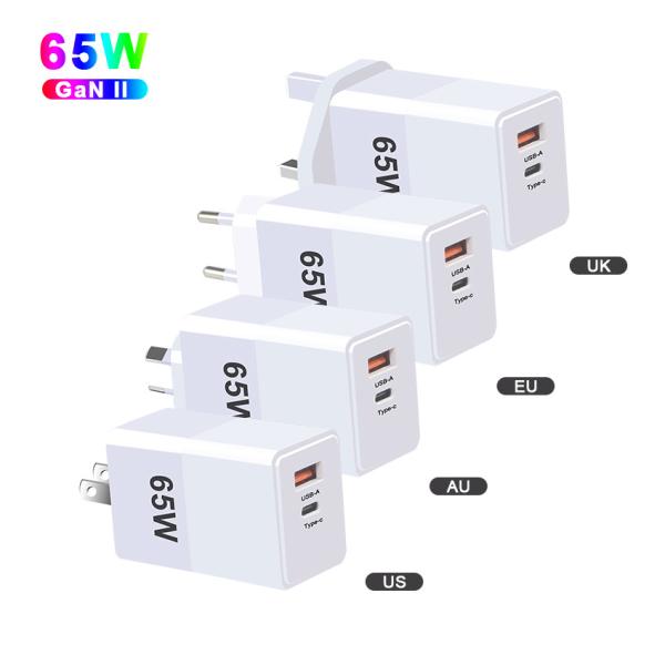 EU US UK AU GaN 140w 120w 65W 45w Лучшее зарядное устройство для ноутбука USB C