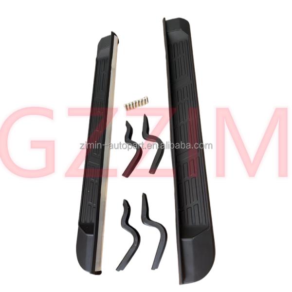 Боковая ступень ABS Пластиковая беговая доска Педаль для Toyota Hilux Revo