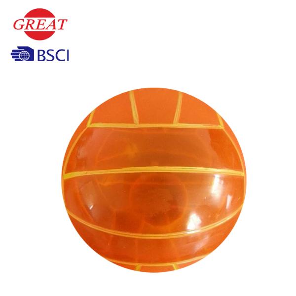 Customized Color Foam Balls For Kids , 15cm Kids Beach Volleyball