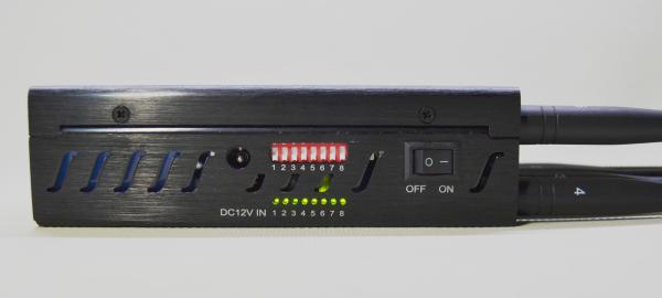 8 Antennas Portable 2G.3G.4G. WIFI. GPSL1 Cell Phone Signal Jammer