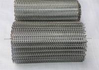 Correias transportadoras do Weave do equilíbrio do metal, correia espiral da malha para a decoração do hotel