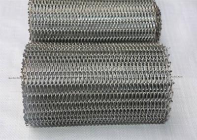 Correias transportadoras do Weave do equilíbrio do metal, correia espiral da malha para a decoração do hotel