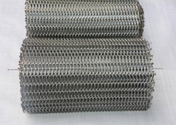 Correias transportadoras do Weave do equilíbrio do metal, correia espiral da malha para a decoração do hotel