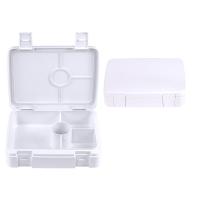 Caixa Bento de PP recipiente de almoço armazenamento de alimentos à prova de vazamento 800-1000 ml branco