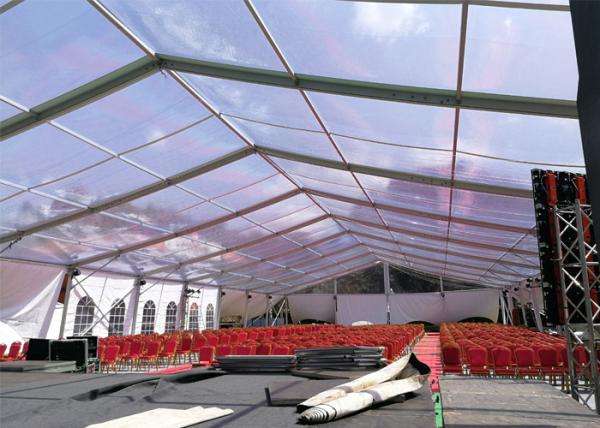 UV Proof Promotion 15x20m	Clear Outdoor Tent With Side Flaps