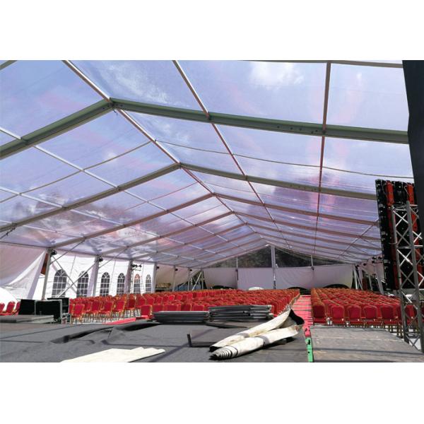 UV Proof Promotion 15x20m Clear Outdoor Tent With Side Flaps