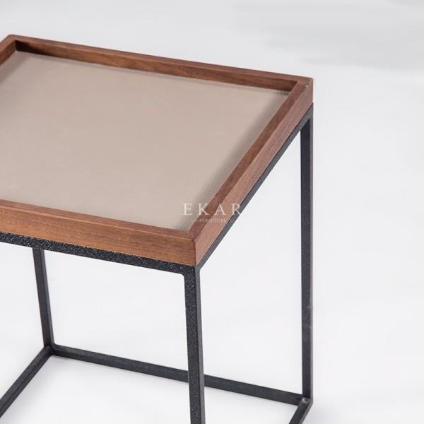 Living Room Modern Stainless Steel Coffee Side Table