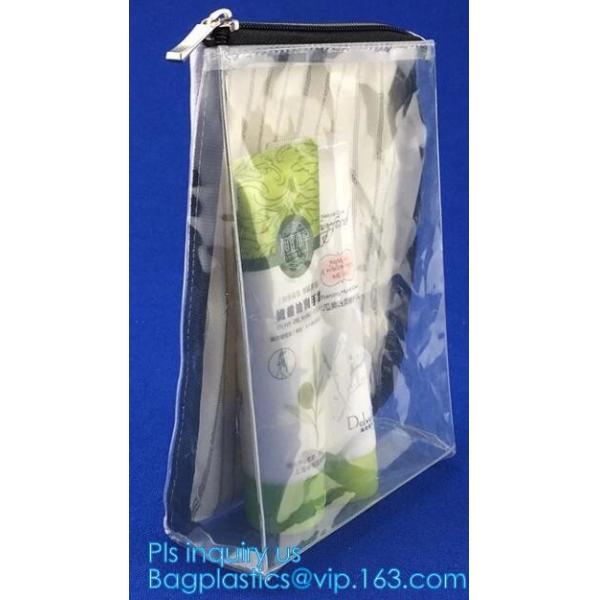 sock bag with zipper slider, Pvc eva Hanger Zipper Bag With Plastic Hook For Underwear, waterproof pvc duffel bag