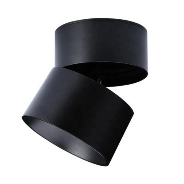10W round led surface mount downlight adjustable spotlight 70mm white black surface mounted adjustable spotlights