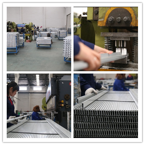 Анодированное чернотой алюминиевое штранг-прессование Хеацинк профилирует проверку качества ИСО