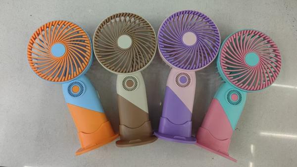 New Customizable Mini Fan Handheld Charging USB Cute Portable Fan Mini USB 400mah