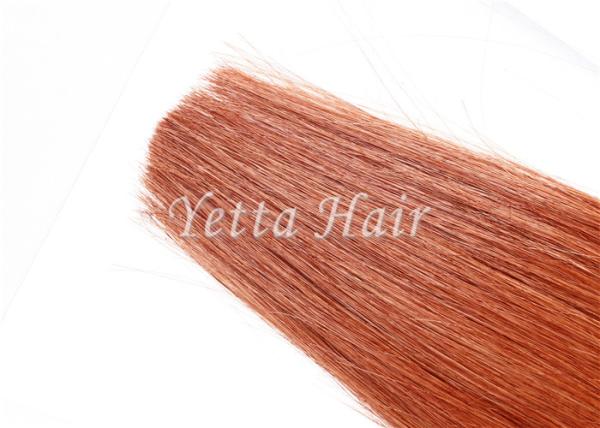 Natural Color Silky Straight Remy Hair Extensions With No Any Bad Smell