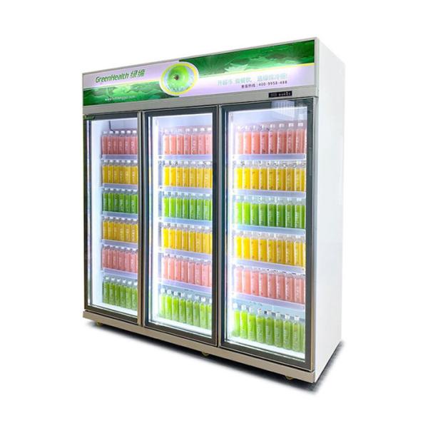 Чистосердечный коммерчески охладитель напитка 220В с низкой стеклянной дверью 1530Л е