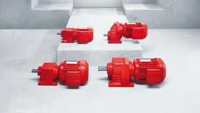 Caixa de engrenagens de redução de velocidade variável helicoidal em linha 160 kW